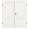 HÖRMANN Doppelflügeltür Carolina 1 Weißlack ClassicLine Mit Zarge