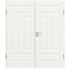 HÖRMANN Doppelflügeltür Carolina 5 Weißlack ClassicLine Mit Zarge