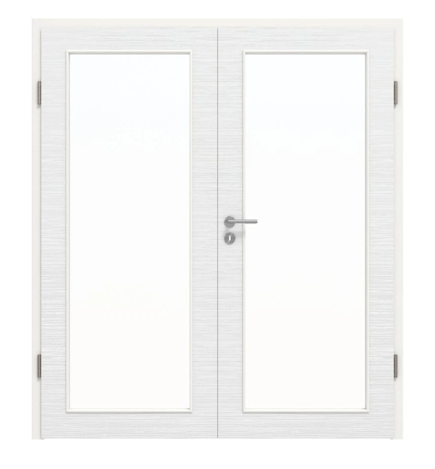 HÖRMANN Doppelflügeltür Schiefer Weiß Proline Concepto Mit Lichtausschnitt LA 27 Mit Zarge 1 HÖRMANN Doppelflügeltür Schiefer Weiß Proline Concepto Mit Lichtausschnitt LA 27 Mit Zarge