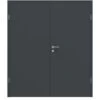 HÖRMANN Doppelflügeltür Ultramatt Anthrazit Proline Concepto Mit Zarge