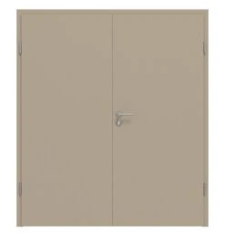 HÖRMANN Doppelflügeltür Ultramatt Taupe Proline Concepto Mit Zarge