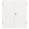 HÖRMANN Doppelflügeltür Kontura 12 Weißlack ClassicLine Mit Zarge