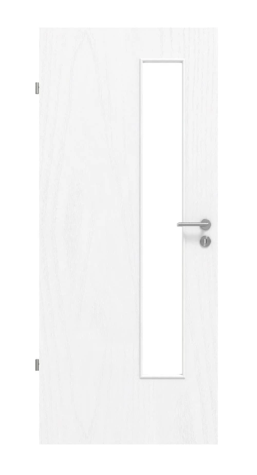 HÖRMANN Innentür Esche Weiß Duradecor ProLine Mit Lichtausschnitt LA 24 Schlossseitig 2 HÖRMANN Innentür Esche Weiß Duradecor ProLine Mit Lichtausschnitt LA 24 Schlossseitig - Image 2