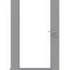 HÖRMANN Innentür Staubgrau RAL 7037 Duradecor ProLine Mit Lichtausschnitt LA-DIN