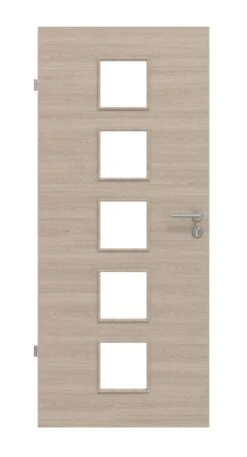 HÖRMANN Innentür Graueiche Quer Duradecor ProLine Mit Lichtausschnitt LA 5