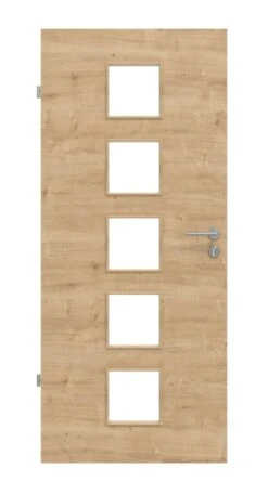 HÖRMANN Innentür Wildeiche Quer Duradecor ProLine Mit Lichtausschnitt LA 5