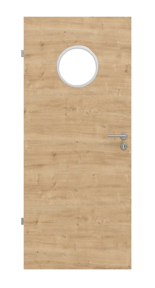 HÖRMANN Innentür Wildeiche Quer Duradecor ProLine Mit Lichtausschnitt LA Bullauge 1 HÖRMANN Innentür Wildeiche Quer Duradecor ProLine Mit Lichtausschnitt LA Bullauge