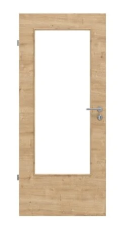 HÖRMANN Innentür Wildeiche Quer Duradecor ProLine Mit Lichtausschnitt LA-DIN