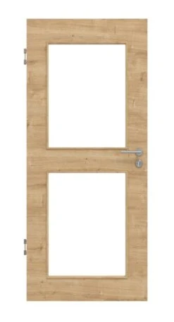HÖRMANN Innentür Wildeiche Quer Duradecor ProLine Mit Lichtausschnitt LA 12