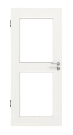 HÖRMANN Innentür Verkehrsweiß RAL 9016 Duradecor ProLine Mit Lichtausschnitt LA 12