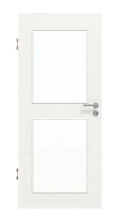 HÖRMANN Innentür Verkehrsweiß RAL 9016 Mattlack ProLine Mit Lichtausschnitt LA 12