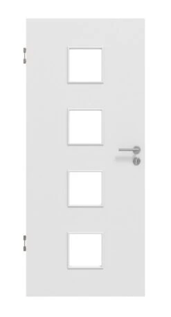 HÖRMANN Innentür Bütte Weiß Duradecor ProLine Mit Lichtausschnitt LA 14