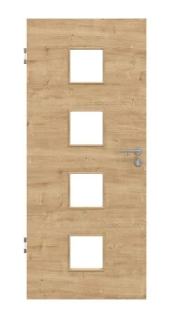 HÖRMANN Innentür Wildeiche Quer Duradecor ProLine Mit Lichtausschnitt LA 14