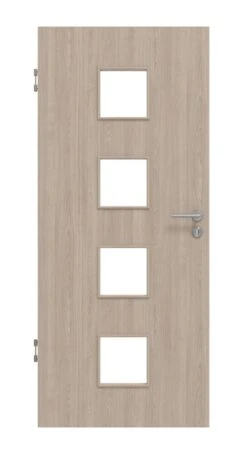 HÖRMANN Innentür Graueiche Duradecor ProLine Mit Lichtausschnitt LA 14