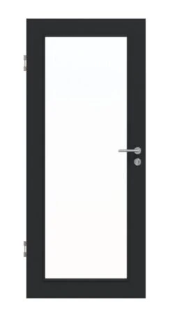HÖRMANN Innentür Anthrazit RAL 7016 Mattlack ProLine Mit Lichtausschnitt LA 27
