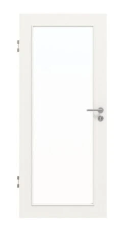 HÖRMANN Innentür Verkehrsweiß RAL 9016 Mattlack ProLine Mit Lichtausschnitt LA 27