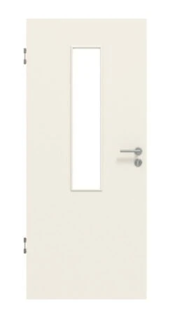 HÖRMANN Innentür Reinweiß RAL 9010 Lack ProLine Mit Lichtausschnitt LA 4 Mittig