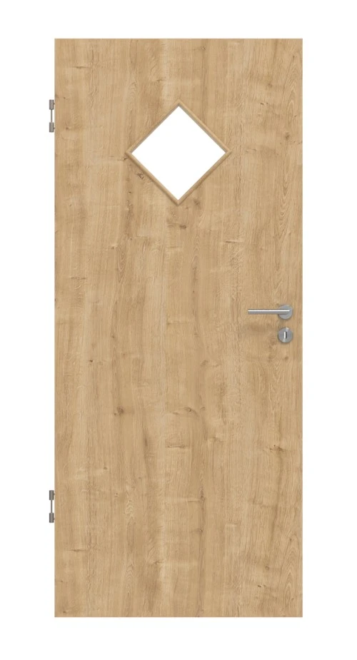 HÖRMANN Innentür Wildeiche Duradecor ProLine Mit Lichtausschnitt LA 6 Raute 1 HÖRMANN Innentür Wildeiche Duradecor ProLine Mit Lichtausschnitt LA 6 Raute
