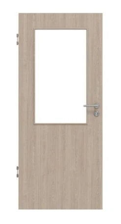 HÖRMANN Innentür Graueiche Duradecor ProLine Mit Lichtausschnitt LA 7