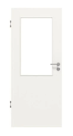 HÖRMANN Innentür Verkehrsweiß RAL 9016 Lack ProLine Mit Lichtausschnitt LA 7