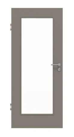 HÖRMANN Innentür Taupe RAL 7048 Lack ProLine Mit Lichtausschnitt LA-8