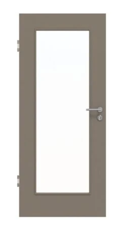 HÖRMANN Innentür Taupe RAL 7048 Mattlack ProLine Mit Lichtausschnitt LA 8