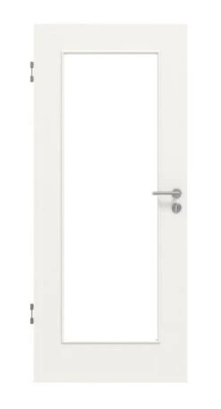 HÖRMANN Innentür Verkehrsweiß RAL 9016 Duradecor ProLine Mit Lichtausschnitt LA 8