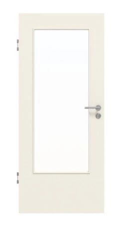 HÖRMANN Innentür Reinweiß RAL 9010 Mattlack ProLine Mit Lichtausschnitt LA-DIN