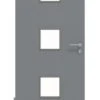 HÖRMANN Innentür Ultramatt Staubgrau Duradecor Proline Concepto Mit Lichtausschnitt LA 10