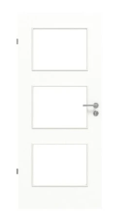 HÖRMANN Innentür Ultramatt Weiß Duradecor Proline Concepto Mit Lichtausschnitt LA 11