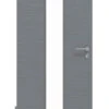 HÖRMANN Innentür Schiefer Staubgrau Duradecor Proline Concepto Mit Lichtausschnitt LA 24 Mittig