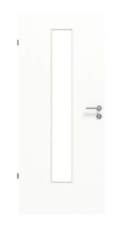 HÖRMANN Innentür Ultramatt Weiß Duradecor Proline Concepto Mit Lichtausschnitt LA 24