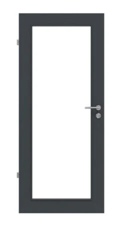 HÖRMANN Innentür Ultramatt Anthrazit Duradecor Proline Concepto Mit Lichtausschnitt LA 27