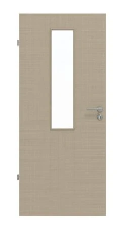 HÖRMANN Innentür Leinen Taupe Duradecor Proline Concepto Mit Lichtausschnitt LA 4