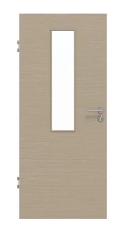 HÖRMANN Innentür Schiefer Taupe Duradecor Proline Concepto Mit Lichtausschnitt LA 4