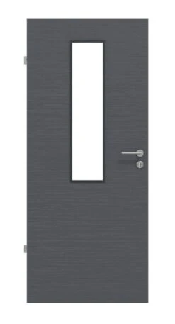 HÖRMANN Innentür Schiefer Anthrazit Duradecor Proline Concepto Mit Lichtausschnitt LA 4
