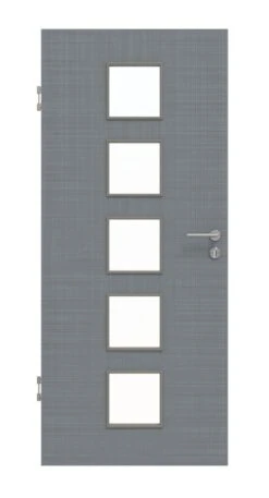 HÖRMANN Innentür Leinen Staubgrau Duradecor Proline Concepto Mit Lichtausschnitt LA 5