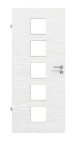 HÖRMANN Innentür Schiefer Weiß Duradecor Proline Concepto Mit Lichtausschnitt LA 5