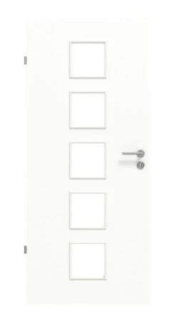 HÖRMANN Innentür Ultramatt Weiß Duradecor Proline Concepto Mit Lichtausschnitt LA 5