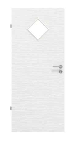 HÖRMANN Innentür Schiefer Weiß Duradecor Proline Concepto Mit Lichtausschnitt LA 6