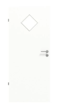 HÖRMANN Innentür Ultramatt Weiß Duradecor Proline Concepto Mit Lichtausschnitt LA 6