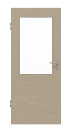 HÖRMANN Innentür Schiefer Taupe Duradecor Proline Concepto Mit Lichtausschnitt LA 7