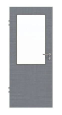 HÖRMANN Innentür Leinen Staubgrau Duradecor Proline Concepto Mit Lichtausschnitt LA 7