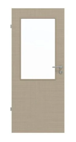 HÖRMANN Innentür Leinen Taupe Duradecor Proline Concepto Mit Lichtausschnitt LA 7
