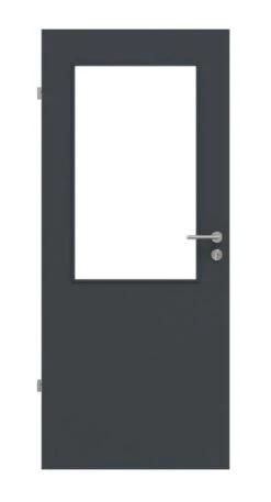 HÖRMANN Innentür Ultramatt Anthrazit Duradecor Proline Concepto Mit Lichtausschnitt LA 7