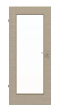 HÖRMANN Innentür Leinen Taupe Duradecor Proline Concepto Mit Lichtausschnitt LA 8