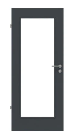 HÖRMANN Innentür Ultramatt Anthrazit Duradecor Proline Concepto Mit Lichtausschnitt LA 8