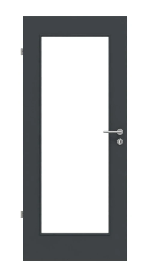 HÖRMANN Innentür Ultramatt Anthrazit Duradecor Proline Concepto Mit Lichtausschnitt LA 8 1 HÖRMANN Innentür Ultramatt Anthrazit Duradecor Proline Concepto Mit Lichtausschnitt LA 8