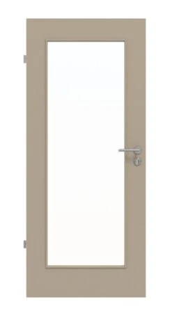 HÖRMANN Innentür Ultramatt Taupe Duradecor Proline Concepto Mit Lichtausschnitt LA 8