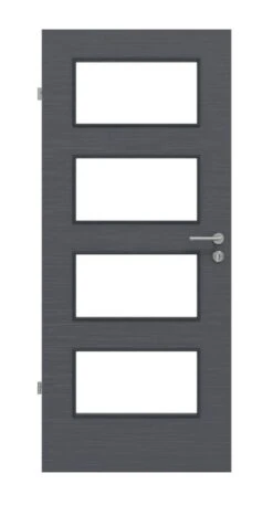 HÖRMANN Innentür Schiefer Anthrazit Duradecor Proline Concepto Mit Lichtausschnitt LA 9